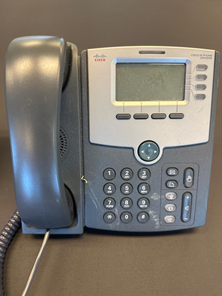 Cisco IP Phone SPA504G - Zakelijke VoIP Telefoon, Telecommunicatie, Vaste telefoons | Handsets en Draadloos, Ophalen of Verzenden