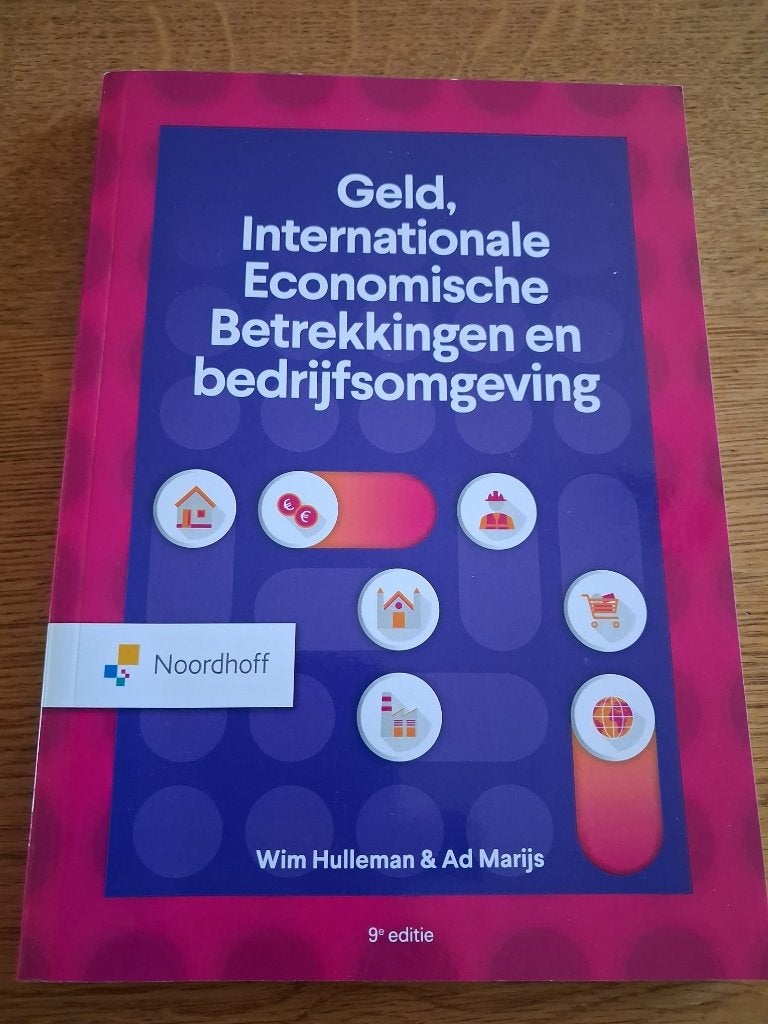 geld, internationale economische betrekkingen 9e editie, Verzenden, Diverse auteurs, HBO, Zo goed als nieuw