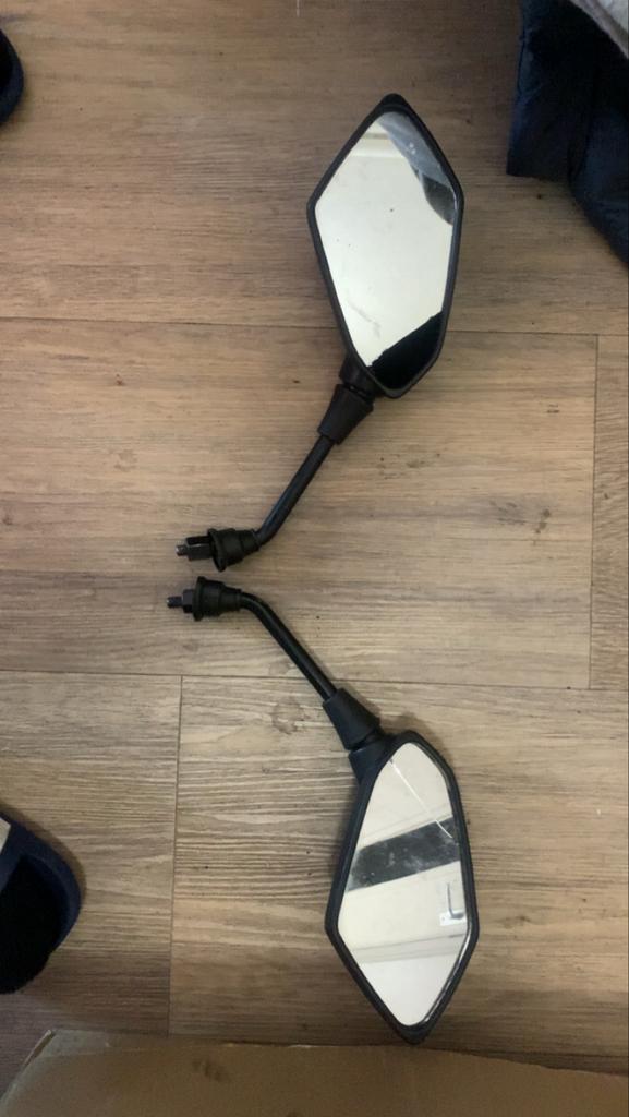 Spiegels voor Peugeot Vivacity, Fietsen en Brommers, Brommeronderdelen | Scooters, Ophalen, Gebruikt, Overige typen, Peugeot