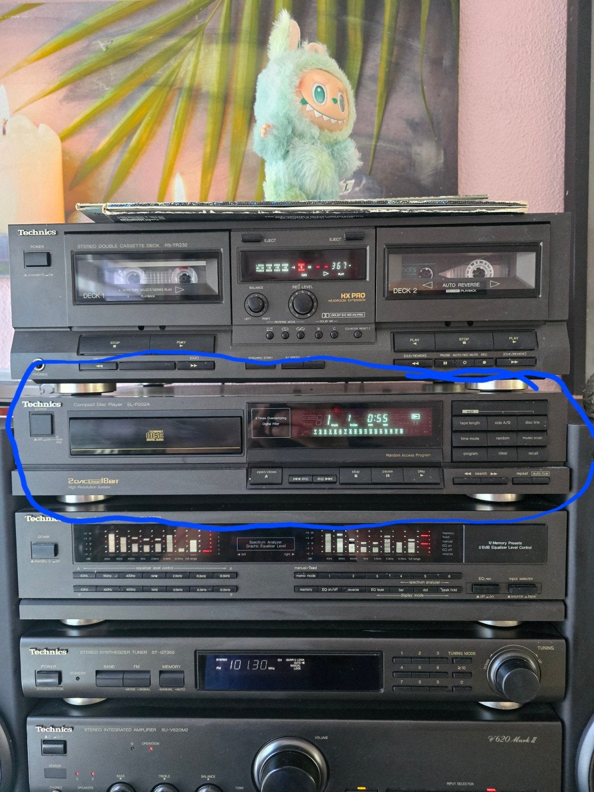 Cd speler technics, Ophalen of Verzenden, Gebruikt, Overige merken