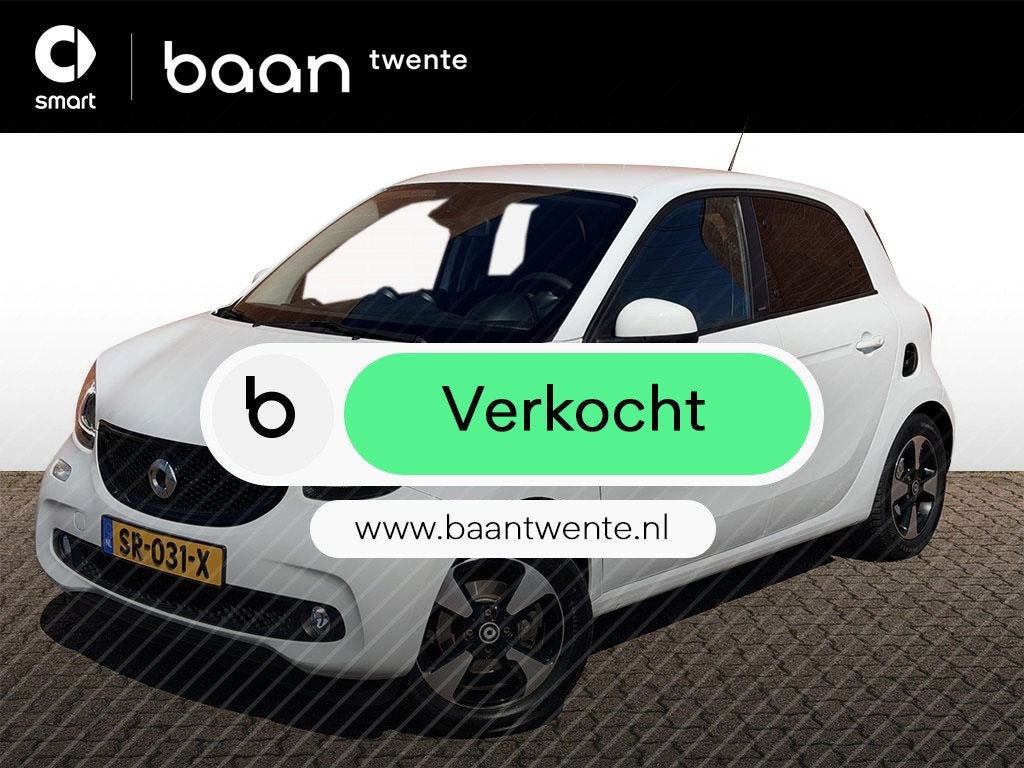 smart forfour 1.0 Turbo Passion | 66 KW, Unieke tellerstand, Auto's, Smart, Bedrijf, Te koop, ForFour, ABS, Airbags, Airconditioning