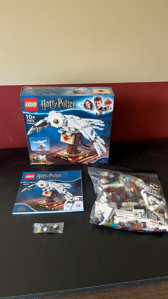 Lego Harry Potter 75979 Hedwig, Ophalen, Zo goed als nieuw, Complete set, Lego