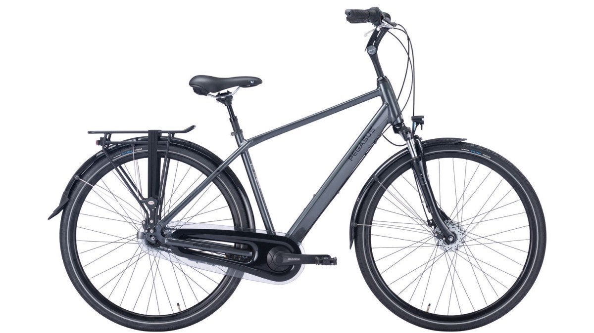 PEGASUS Salerno 7 Dames Grey 28 Inch 60cm, -, -, Versnellingen, Nieuw