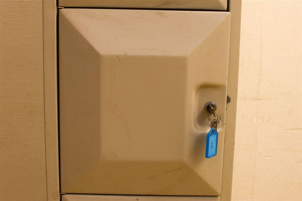 Metalen Lockerkast 45082, Ophalen of Verzenden, Gebruikt