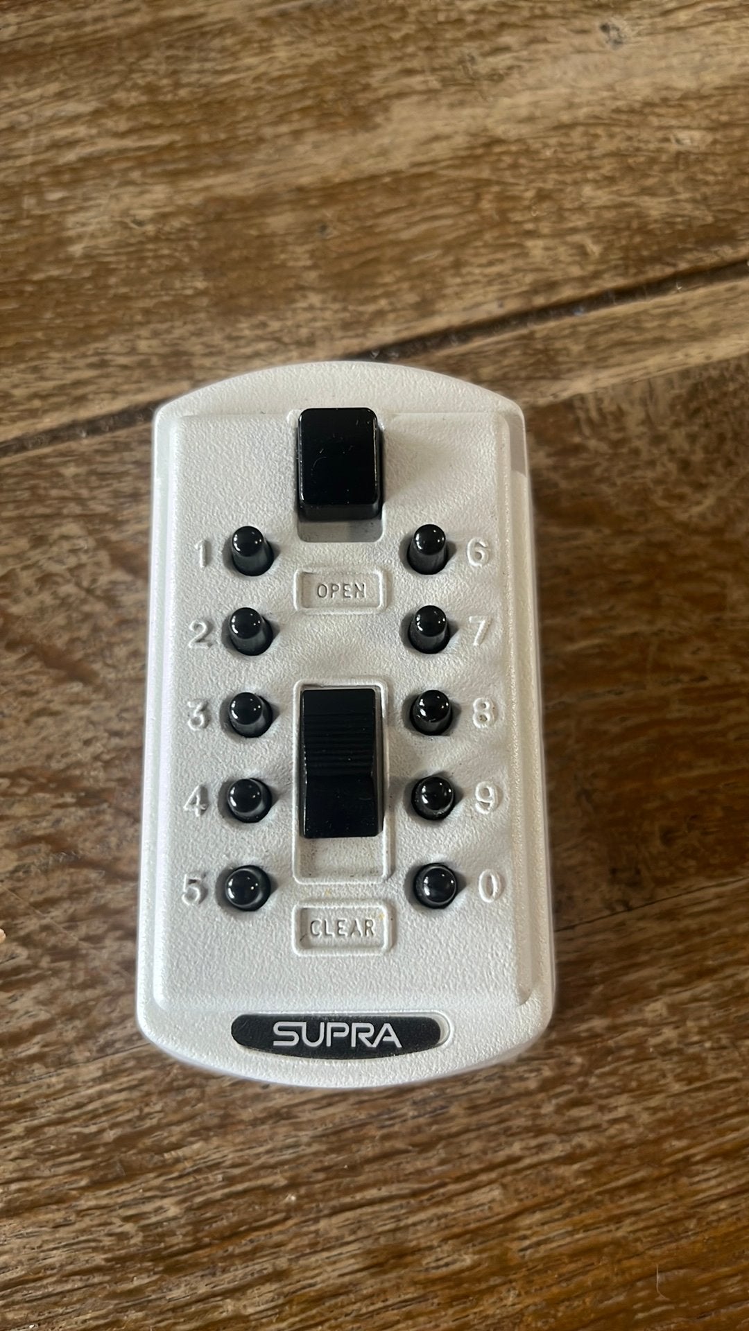 Supra S6 sleutelkluisje voor permanente wandmontage buiten, Ophalen of Verzenden, Nieuw