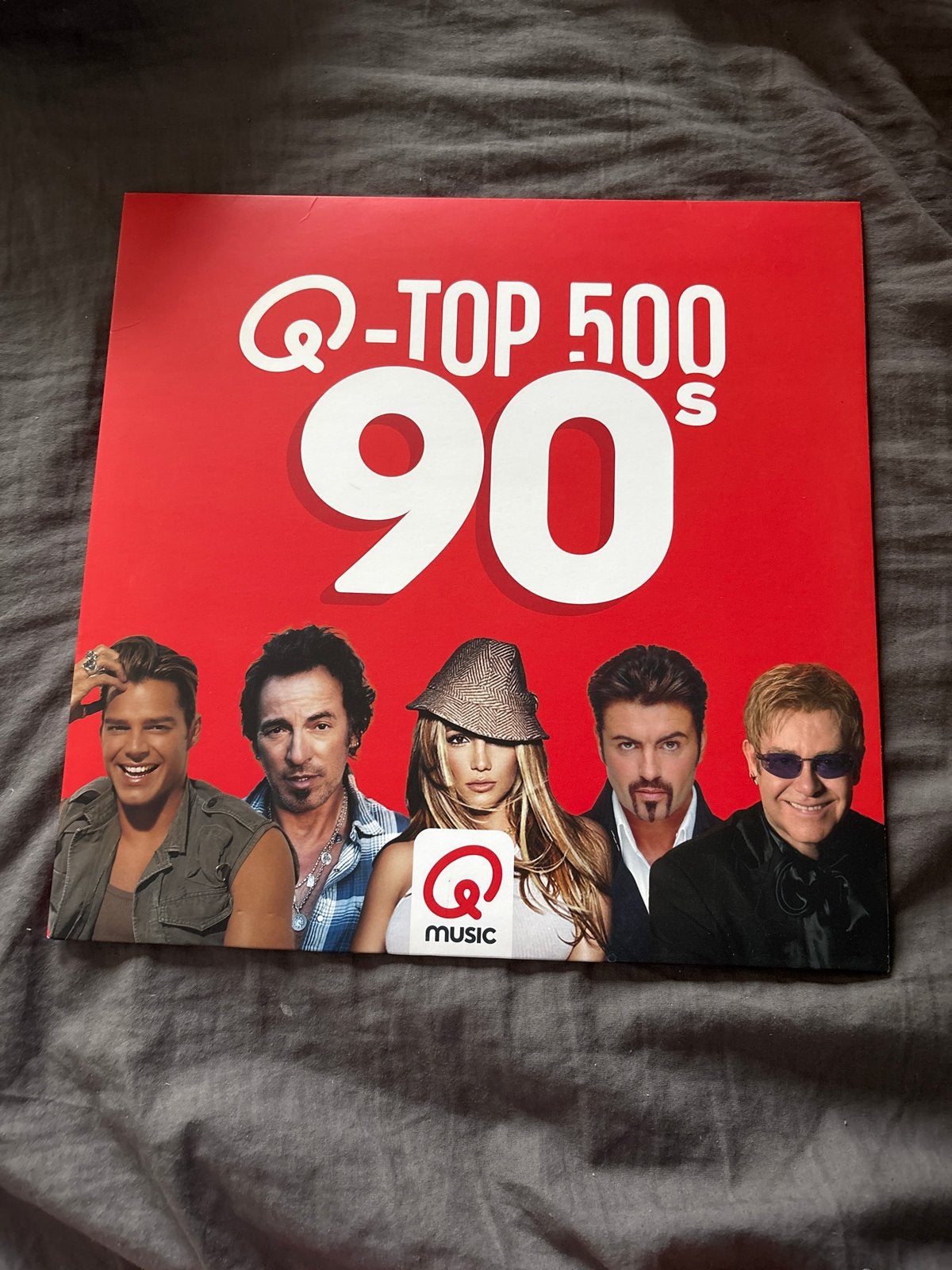 Q-TOP 500 90's Vinyl - Diverse Artiesten, LP, Pop, Ophalen of Verzenden, Zo goed als nieuw
