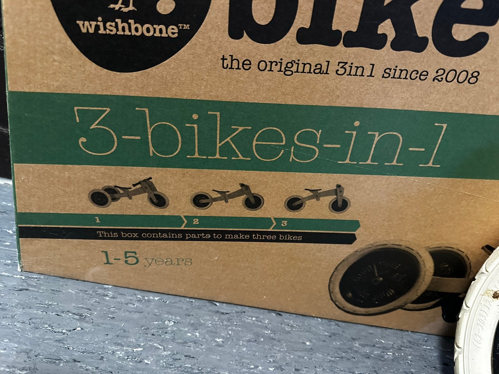 Wishbone Bike 3-in-1 Loopfiets - Hout, Ophalen, Gebruikt, Loopfiets