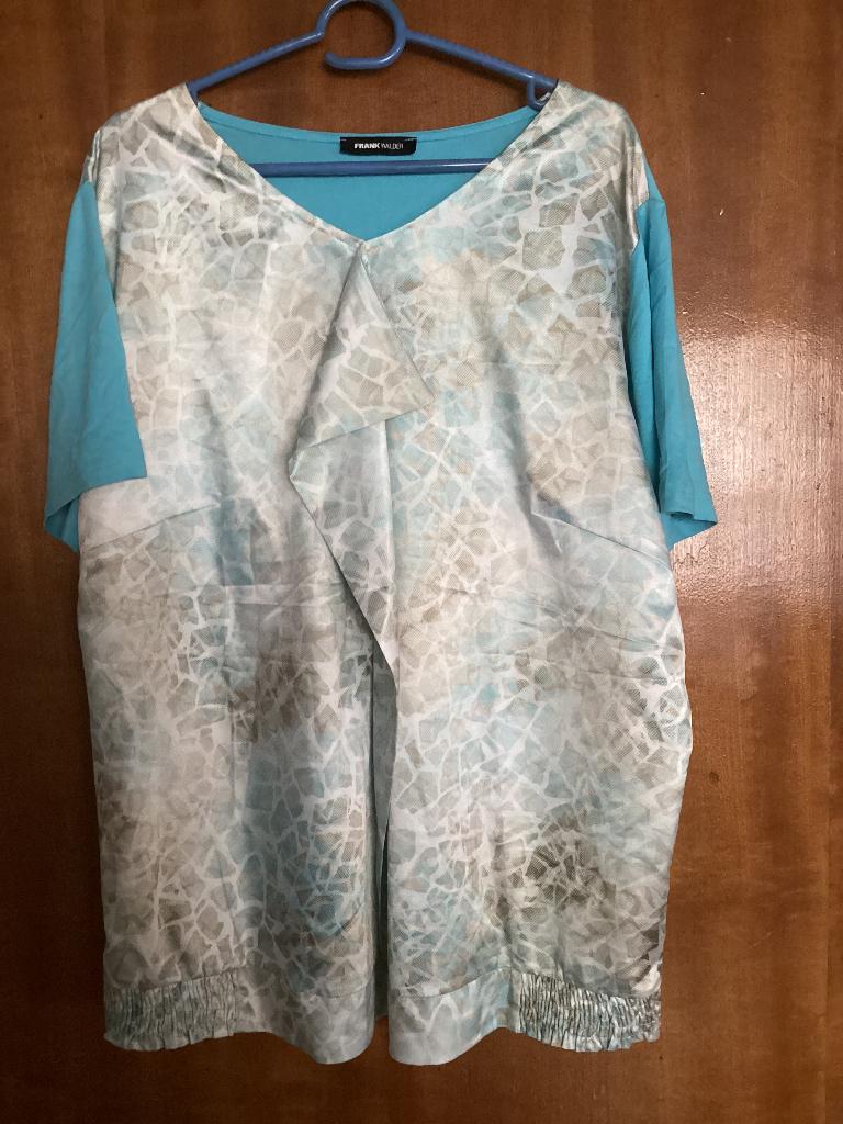 Zomers shirt, Frank Walder, maat 48, nieuw, Kleding | Dames, Blauw, Maat 46/48 (XL) of groter, Nieuw, Ophalen of Verzenden