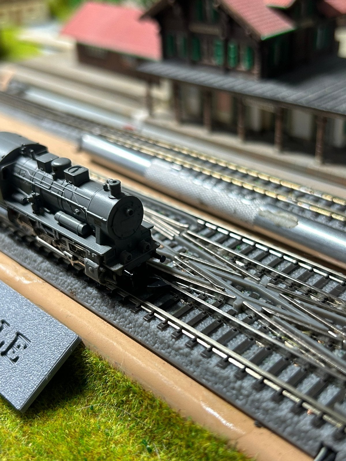 Marklin miniclub z spoor stoomlok met tender, Hobby en Vrije tijd, Wisselstroom, Locomotief, Ophalen of Verzenden, Zo goed als nieuw