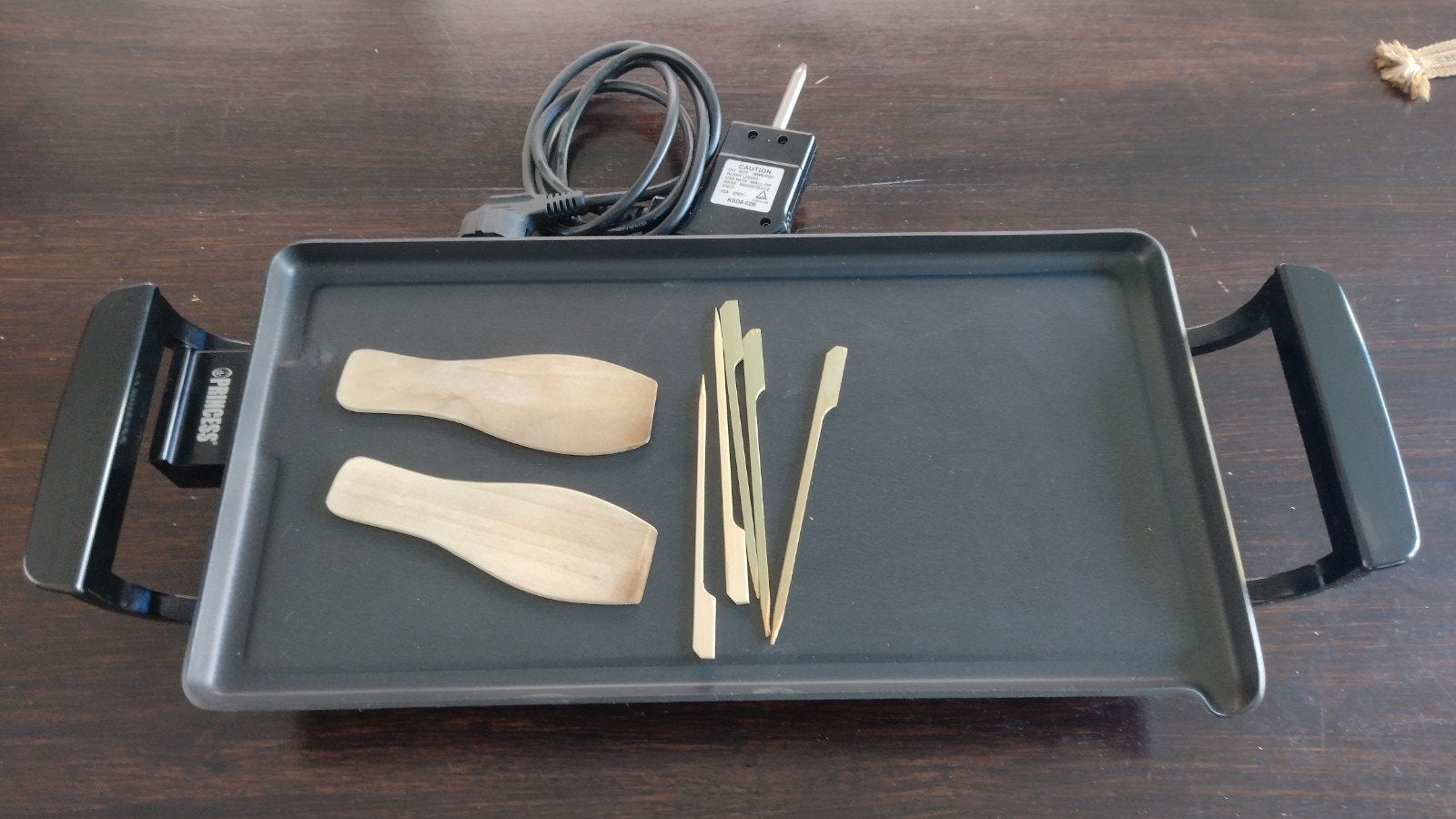 Princess Bakplaat/Grillplaat met accessoires, Ophalen, Gebruikt