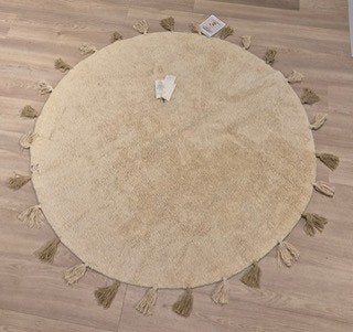Vloerkleed Tapis Petit Sara Vloerkleed 130x130cm, Ophalen of Verzenden, Zo goed als nieuw, Kleed of Kussen