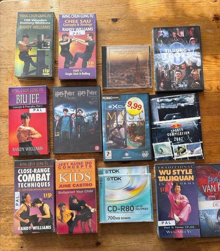 Diverse dvd banden , cd’s en casette banden, Vanaf 12 jaar, Ophalen of Verzenden, Gebruikt, Actie en Avontuur