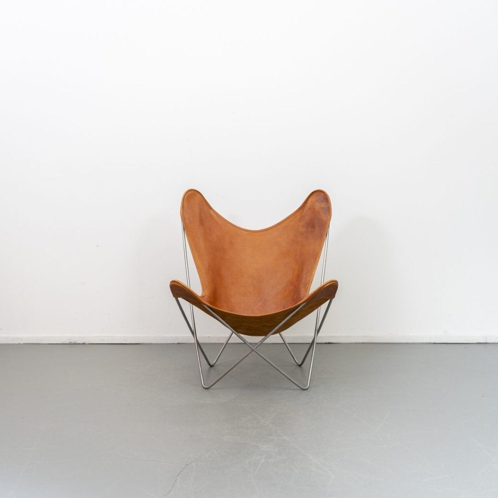 Plux Lounge Chair Fauteuil Bruin Leer, Niet ingevuld, Gebruikt, Niet ingevuld, Niet ingevuld