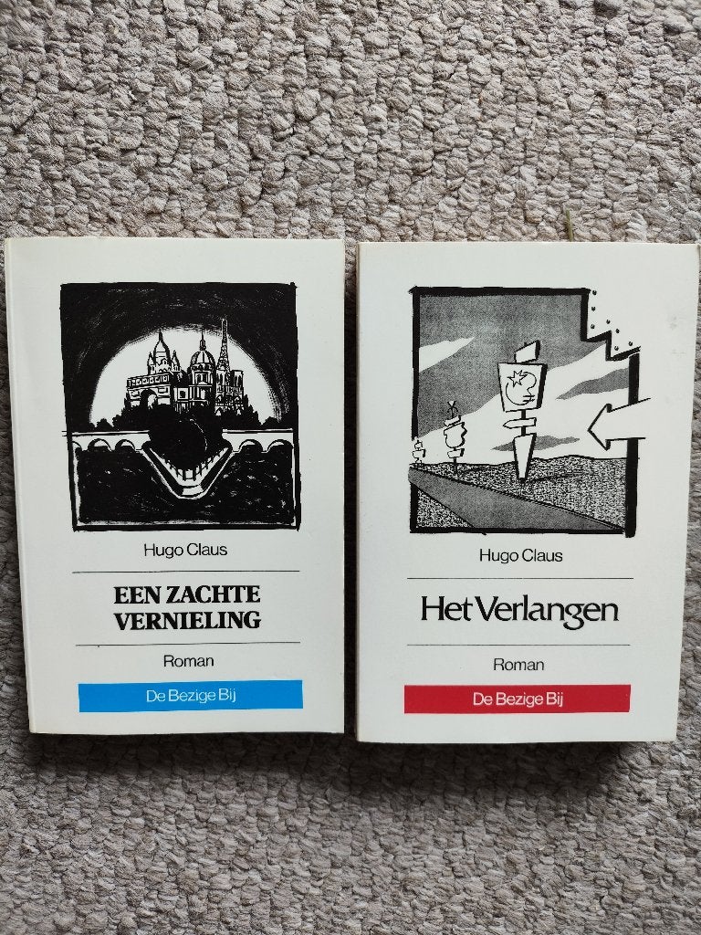 2 boeken van Hugo Claus in nette staat, Boeken, Ophalen of Verzenden, Zo goed als nieuw, Hugo Claus