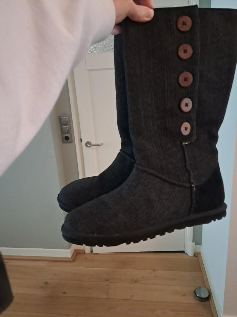 UGG, Hoge laarzen, UGG, Zwart, Ophalen of Verzenden