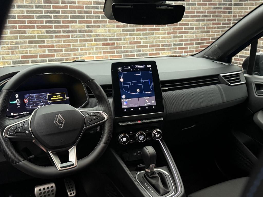 Renault Clio 1.6 E-Tech Full Hybrid 145 esprit Alpine | CarP, Gebruikt, Euro 6, Blauw, Leder en Stof