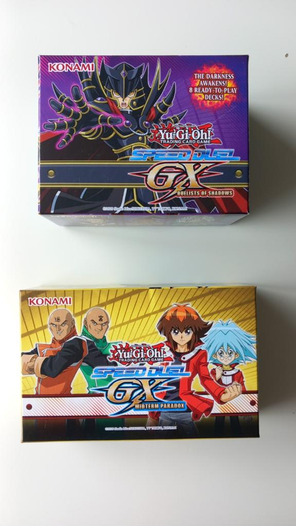 2 x Yu-Gi-Oh! Speed Duel GX, Hobby en Vrije tijd, Verzamelkaartspellen | Yu-gi-Oh!, Ophalen of Verzenden, Nieuw, Boosterbox