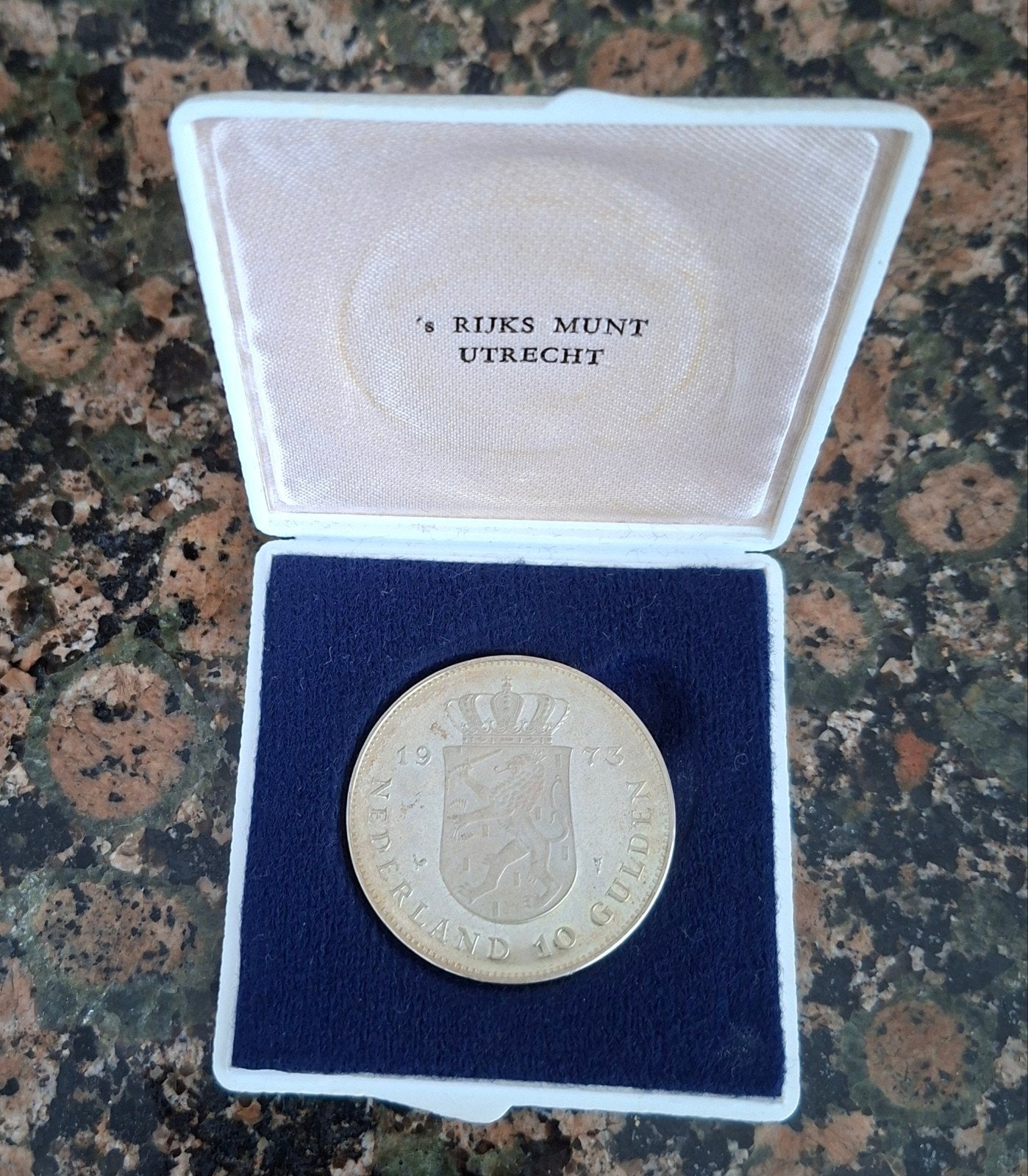 Zilveren 10 gulden munt 1948-1973, Ophalen, Koningin Juliana, 10 gulden, Zilver