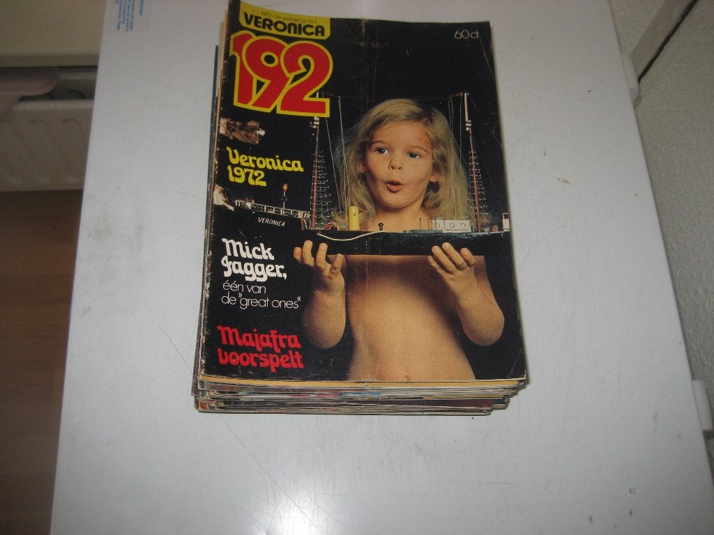 televisie gids 1972 veronica 52 nummers, Ophalen of Verzenden, Gelezen, Muziek, Film of Tv