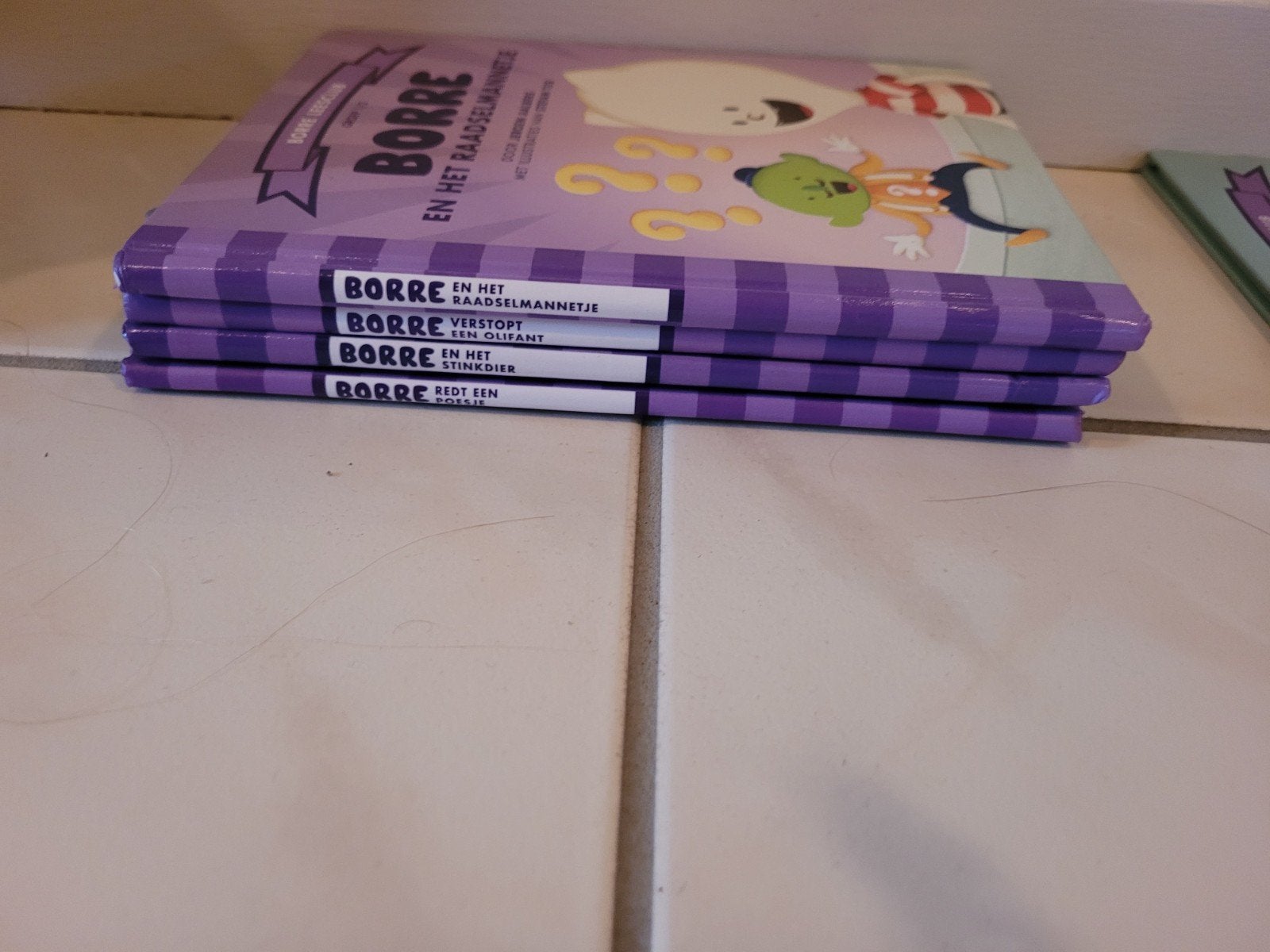 Borre Leesclub boeken - 4-delige set groep 1/2, Boeken, Fictie algemeen, Jongen of Meisje, Ophalen of Verzenden, Voorleesboek