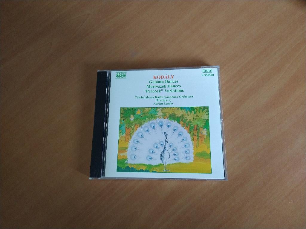 CD Kodály. Galánta Dances. Marosszék Dances. Peacock Var., Cd's en Dvd's, Cd's | Klassiek, Zo goed als nieuw, Kamermuziek, Classicisme