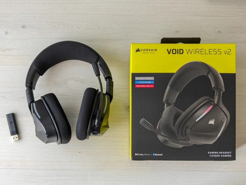 Corsair Void Wireless V2 Gaming Headset, Corsair Components, Inc., Support@corsair.com, Ophalen of Verzenden, Draadloos