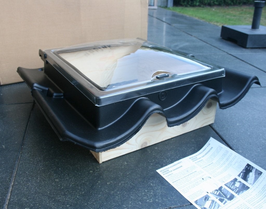 Ubbink A2 PE Dakraam - 6 Pans, Doe-het-zelf en Verbouw, Ophalen, Minder dan 80 cm, Minder dan 80 cm, Nieuw