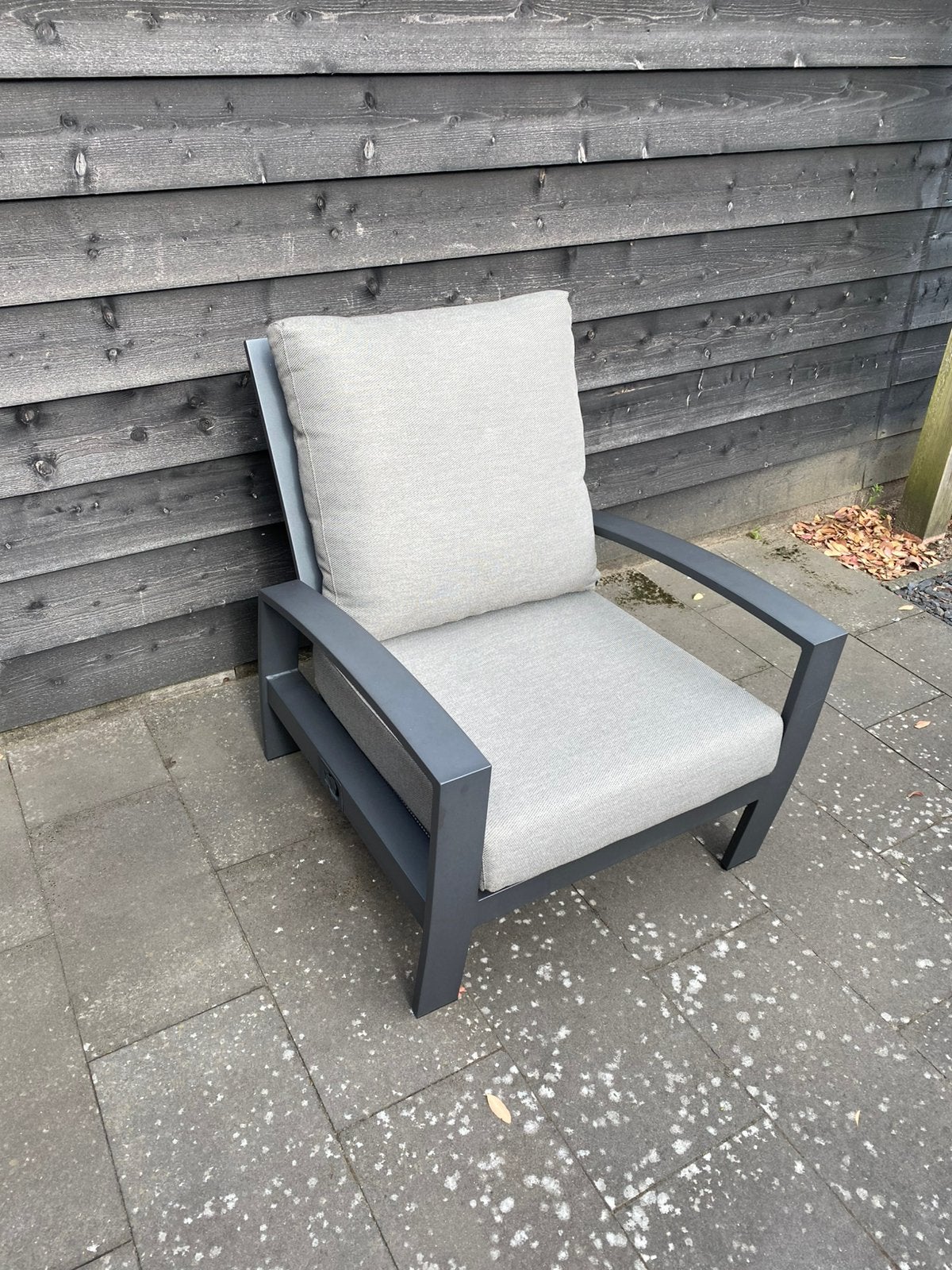 Tierra outdoor loungestoel tuinstoel tuinset kussens, Ophalen, Zo goed als nieuw, Loungeset, Wicker