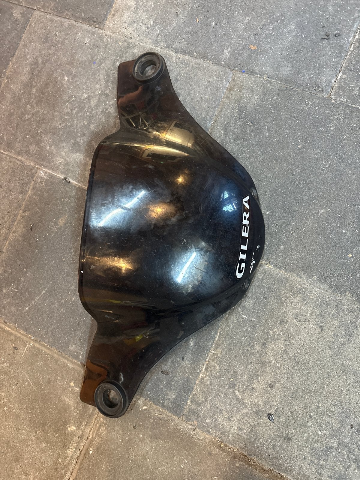 Gilera Runner windscherm - Zwart, Ophalen of Verzenden, Gebruikt, Overige typen, Piaggio
