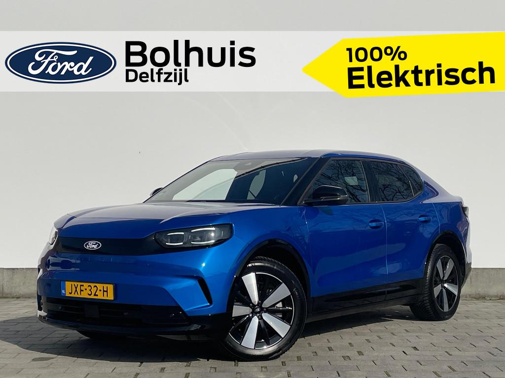 Ford Capri Ext Range RWD 77 kWh | 4 Seiz. banden | Adapt. Cr, Blauw, Lichtsensor, 1000 kg, 627 km