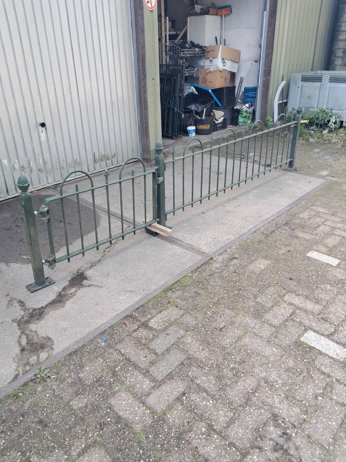 sier hekwerk, Tuin en Terras, Tuinhekken en Hekwerk, Ophalen, Gebruikt, IJzer, Sierhekwerk