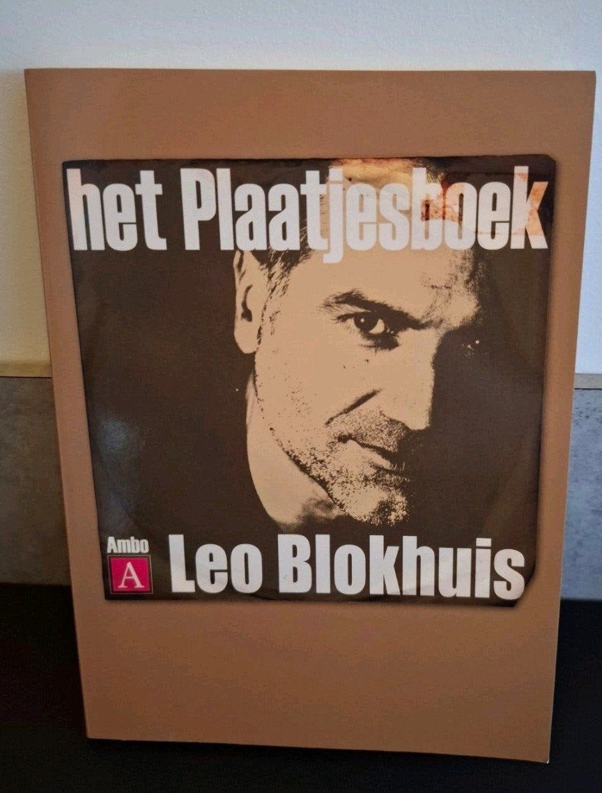 Het Plaatjesboek - Leo Blokhuis (Popmuziek), Ophalen of Verzenden, Gelezen, Genre of Stijl, Leo Blokhuis