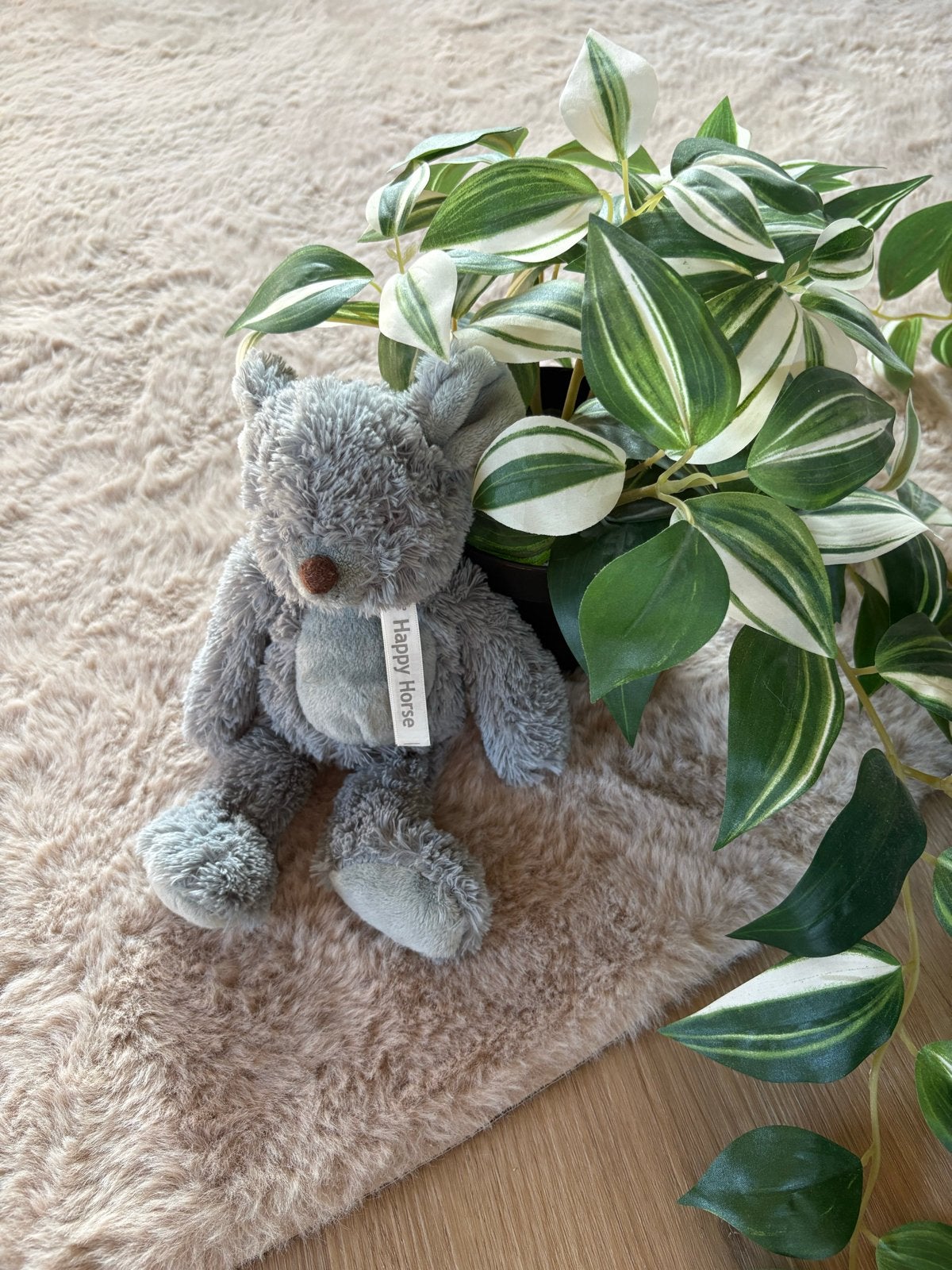 Happy Horse Muis Knuffel Grijs - Zo goed als nieuw, Muis, Happy Horse, Grijs, Ophalen of Verzenden