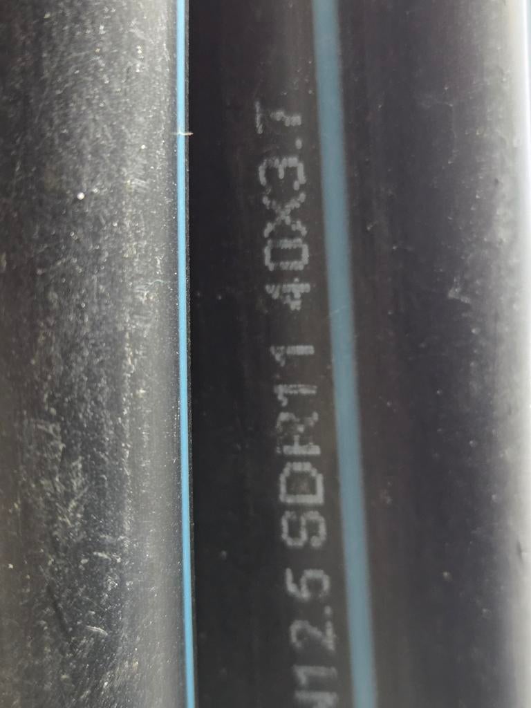 Pe 40x3.7 sdr 11, Minder dan 30 cm, Overige typen, Nieuw, Minder dan 60 cm