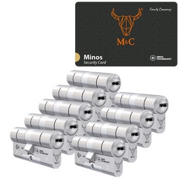 M&C Minos 9x gelijksluitend, Niet ingevuld, Niet ingevuld, Niet ingevuld