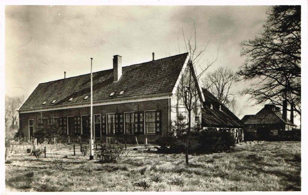 scouting fotokaart Ommen - Padvindersboerderij, ca. 1950, Verzamelen, Scouting, Ophalen of Verzenden, Gebruikt, Overige typen