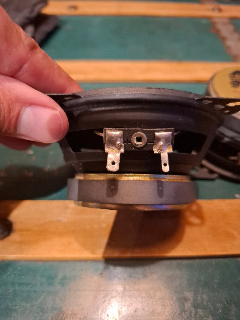 Fiat Panda 2003 speaker 10cm, 60W, 4 Ohm (1 stuk), Auto diversen, Ophalen, Gebruikt