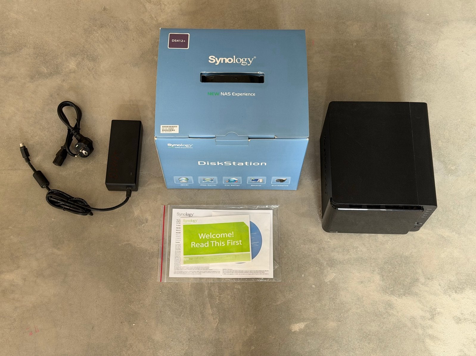 Synology DiskStation DS412+ NAS, Computers en Software, Ophalen of Verzenden, Gebruikt