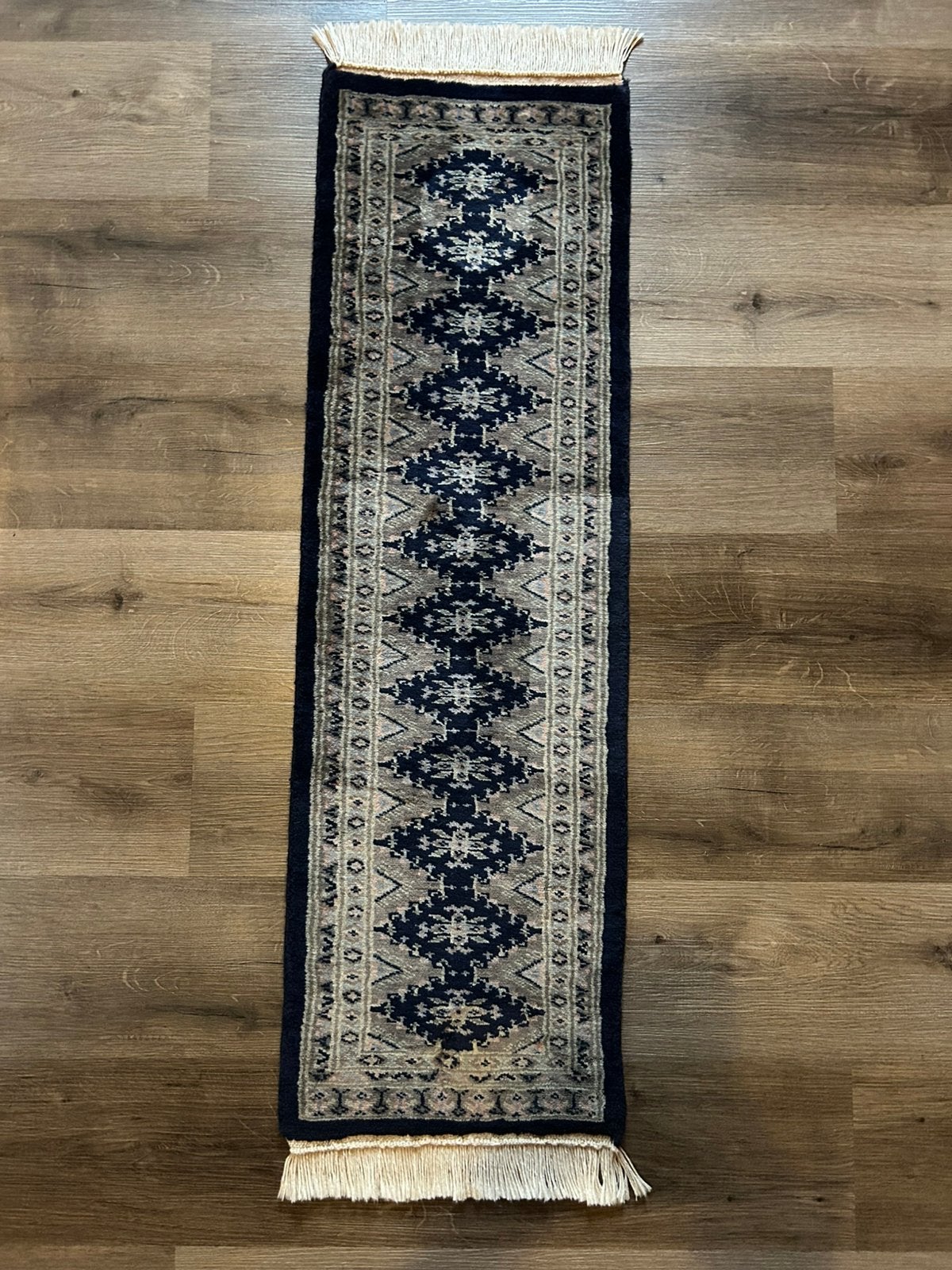Perzische Tafelloper, handgeknoopt, 100% wol, Ophalen of Verzenden