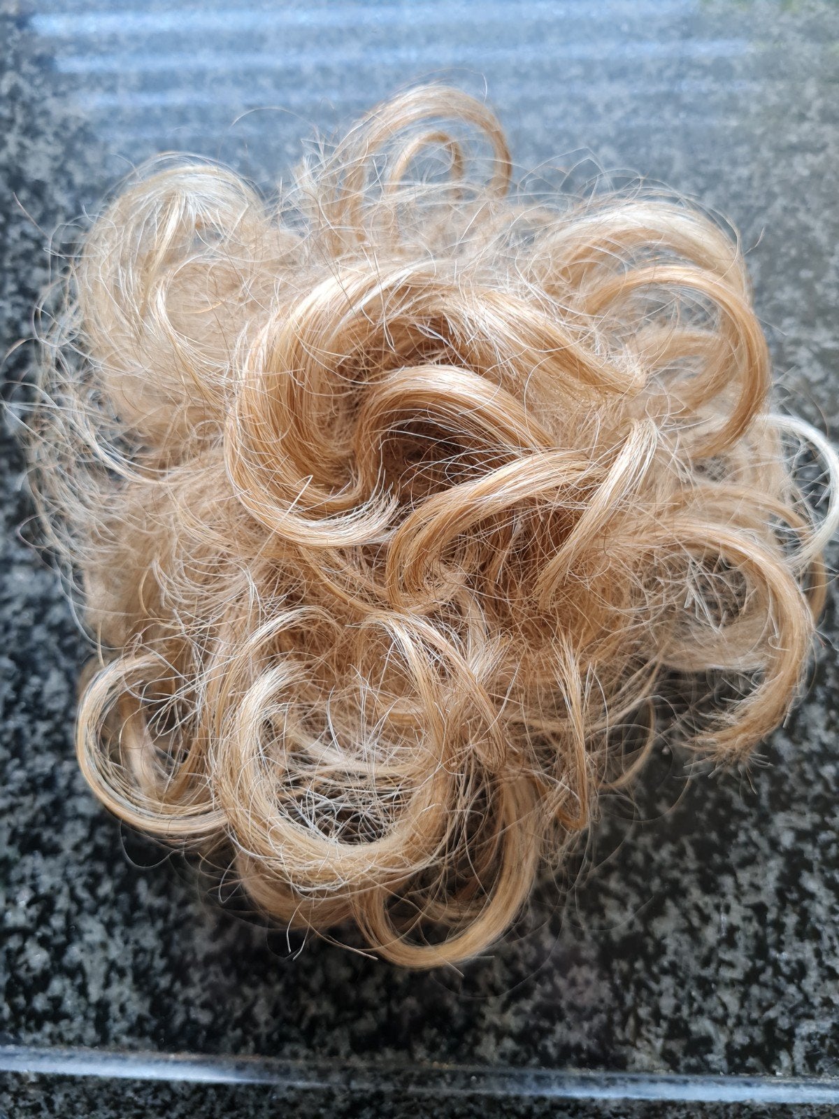 haarstukje voor maken van een knot, Ophalen of Verzenden, Zo goed als nieuw, Pruik of Haarverlenging