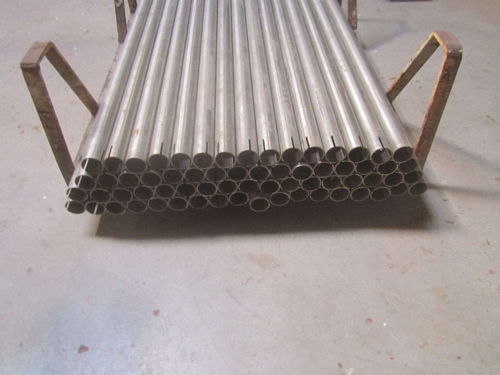 rvs buizen 66 stuks 40 x 2 mm, Ophalen, Zo goed als nieuw, Overige metalen