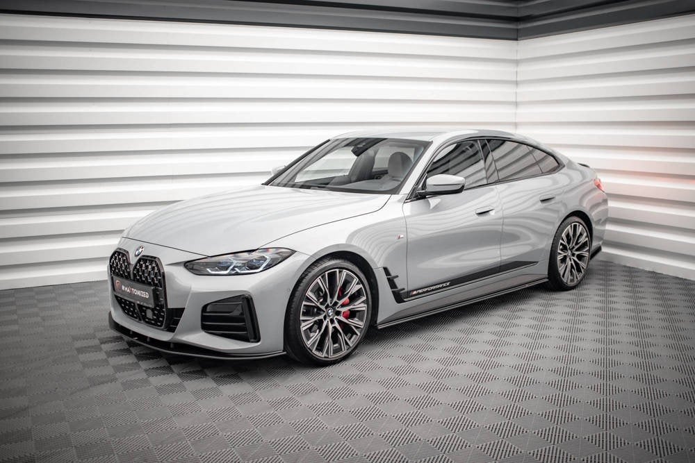 Race Voorlip sideskirt diffuser - 4-serie Gran Coupe G26 21+, Ophalen of Verzenden