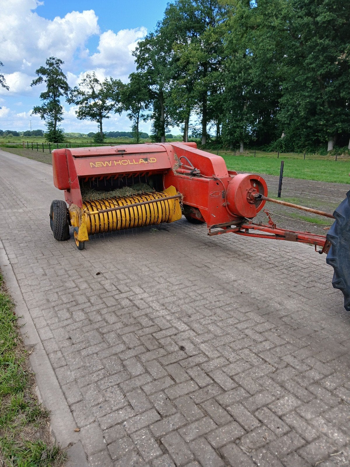 New holland 278 hooipers, stro pers, balenpers, Ophalen, Oogstmachine