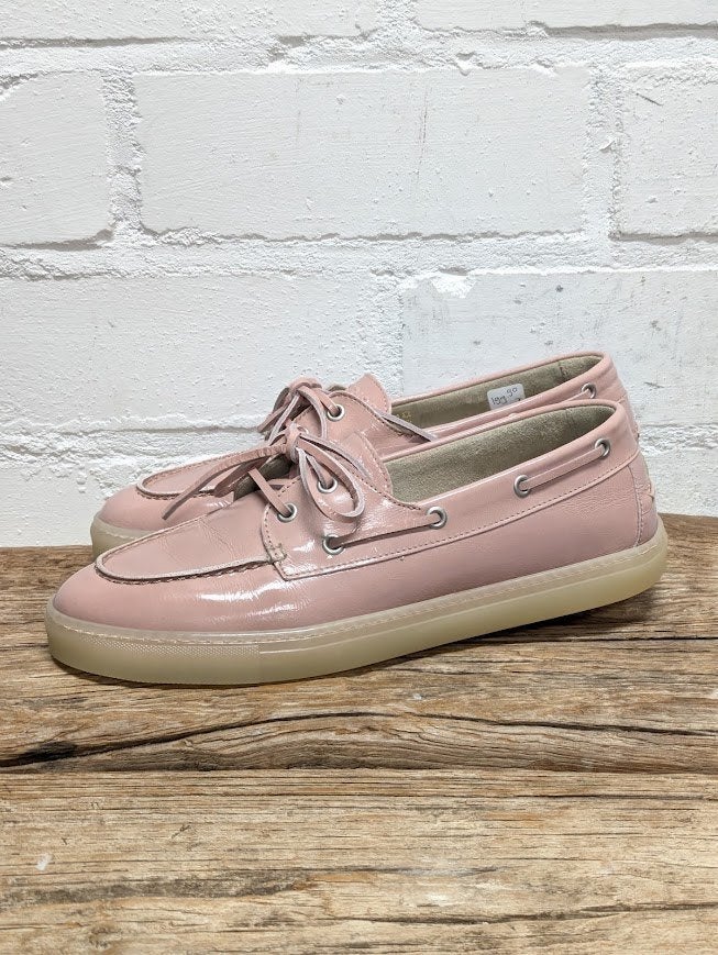 Copenhagen Studios - Leren bootschoenen maat 39 - Nieuw €199, Kleding | Dames, Nieuw, Ophalen of Verzenden, Roze, Copenhagen studios