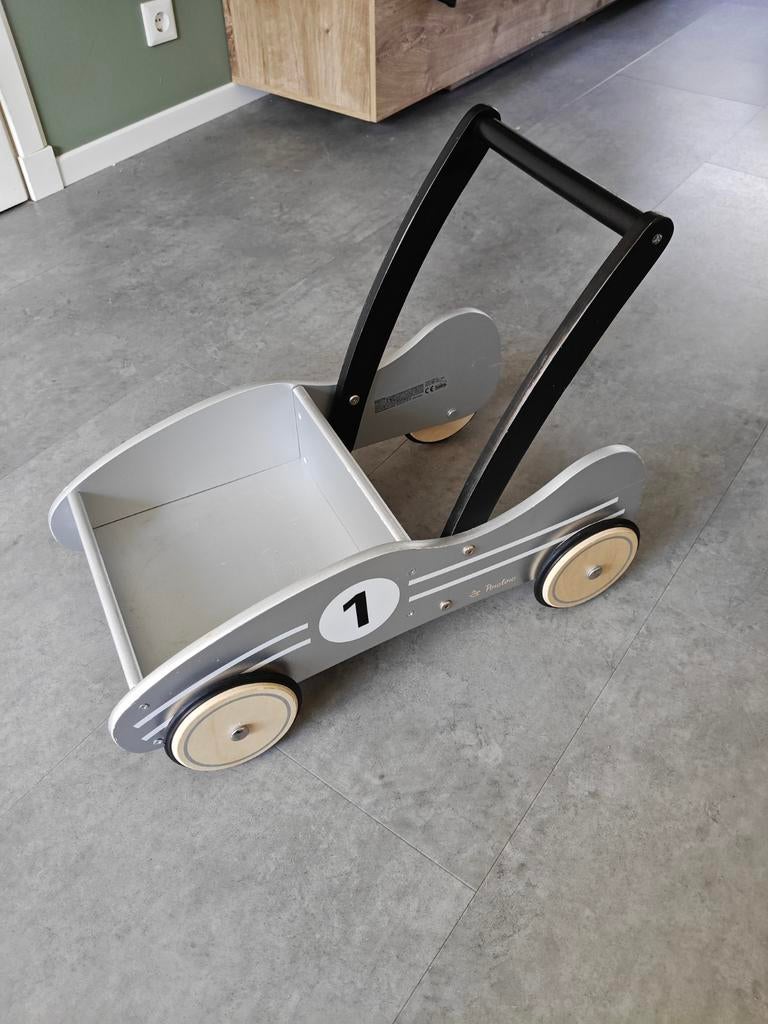 Loopkar raceauto, Ophalen, Gebruikt