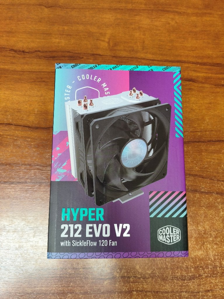 Cooler Master Hyper 212 EVO V2, Computers en Software, Computerkoelers, Ophalen of Verzenden, Zo goed als nieuw, Luchtkoeling