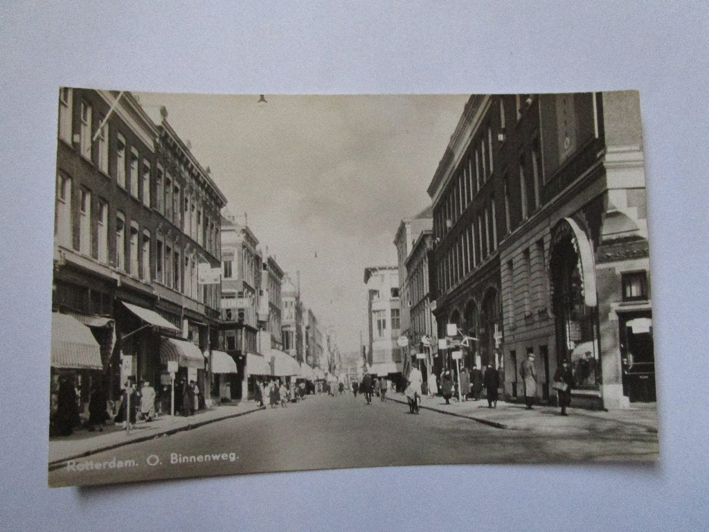 Ansichtkaart Rotterdam ) - Binnenweg uitgave Kellerman, Verzenden, 1940 tot 1960, Ongelopen, Zuid-Holland