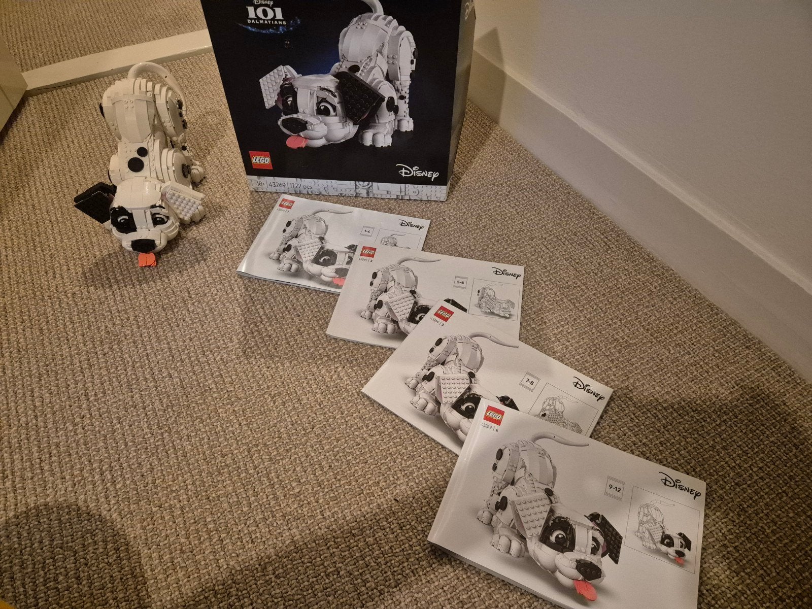 LEGO Disney 101 Dalmatiërs BrickHeadz Set (40629), Compleet, Lego, Ophalen of Verzenden, Zo goed als nieuw