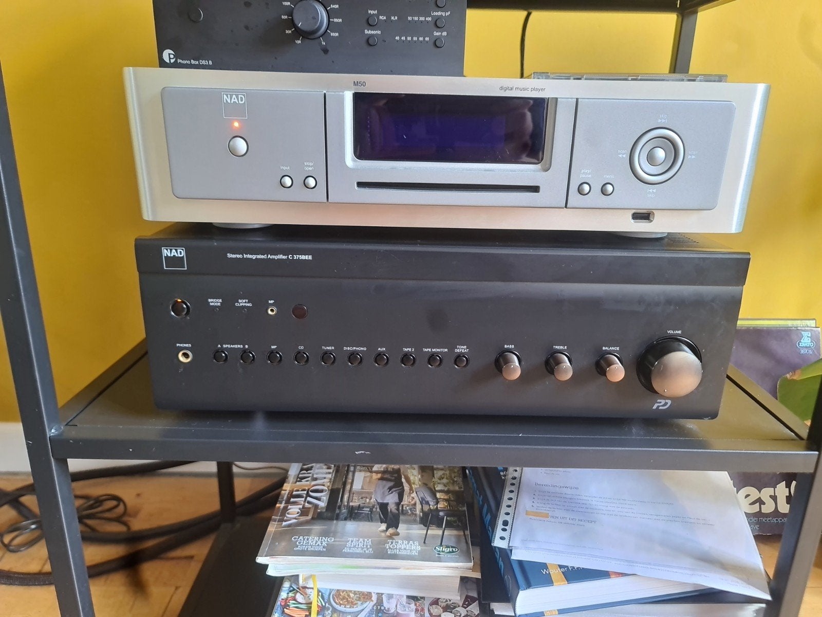 NAD C375BEE, Zo goed als nieuw, 120 watt of meer, Stereo, Ophalen