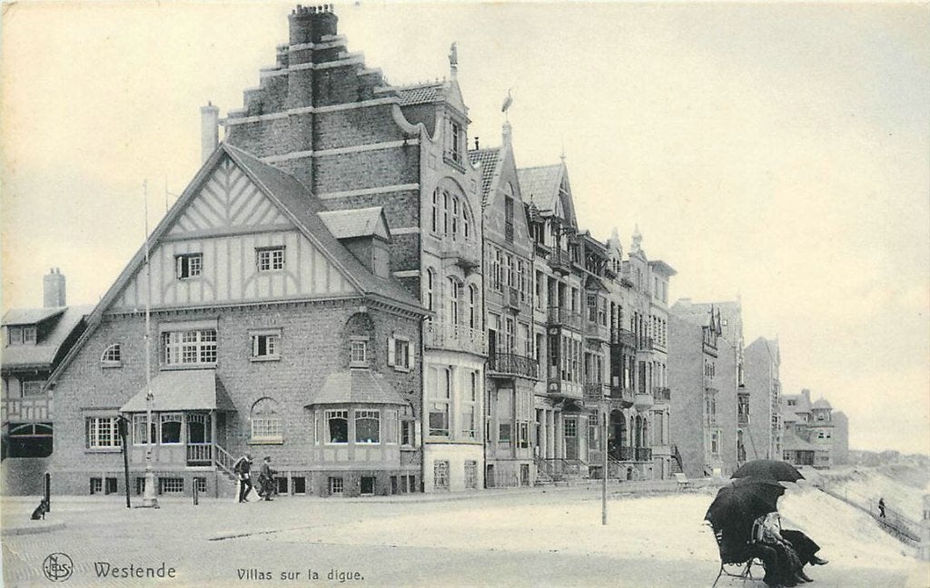 379-099-001 Westende, Ophalen of Verzenden, Voor 1920, Overig Europa